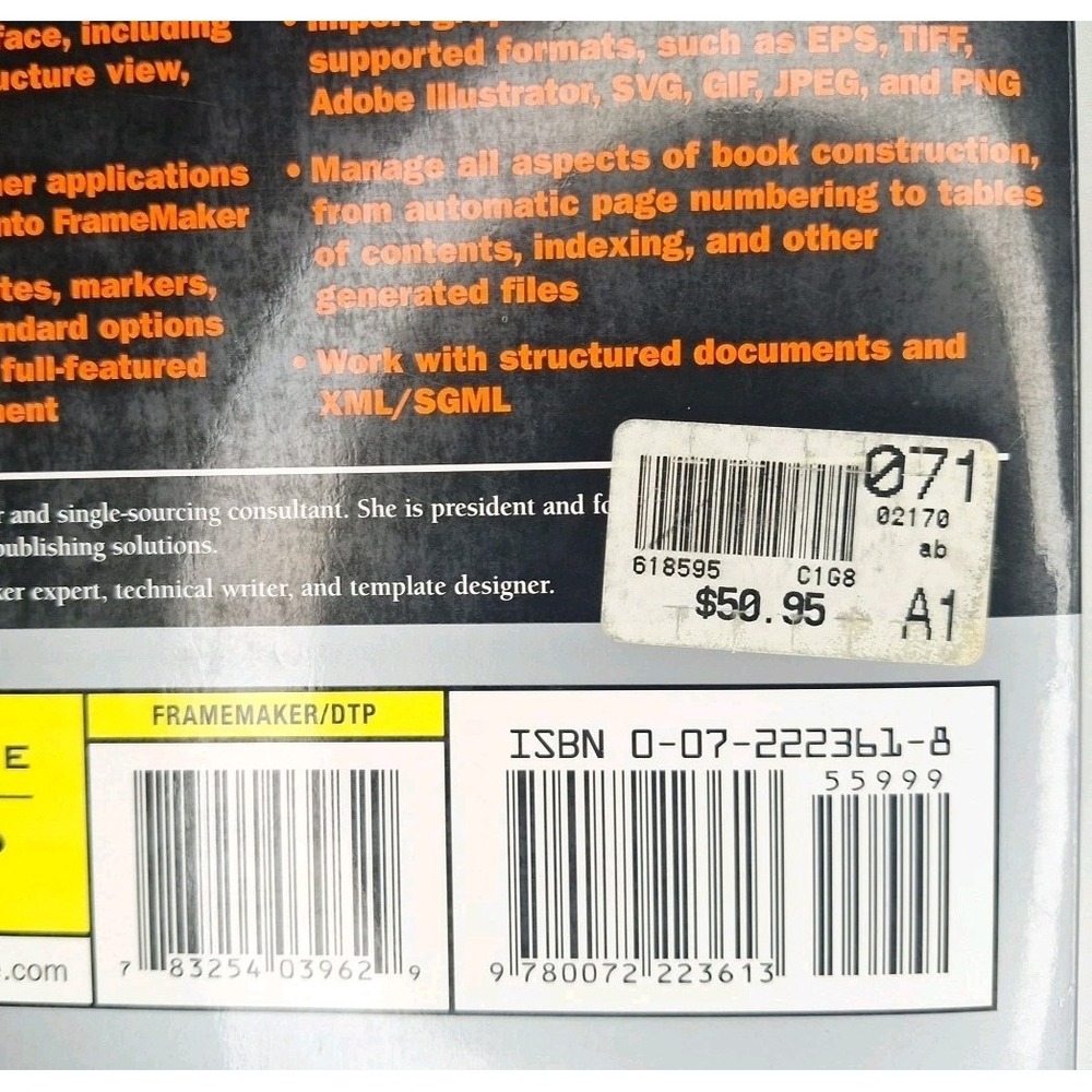 FrameMaker (R) 7 The Complete Reference O'Keefe Loring Frame Maker Seven PB Text - Picture 8 of 11